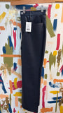 Loft Blue Faux Leather 28" Inseam Jeans, 6