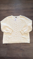 Talbots White Sweater, 2X