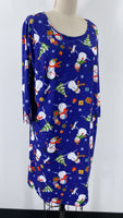B Design Snowman Dress, 1X