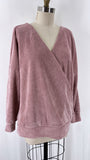 New Weekend Suzanne Betro Pink Sweater, XL