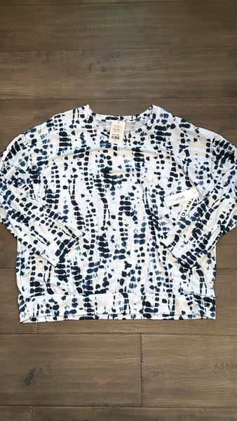New Sportelle White/Blue Top, 1X