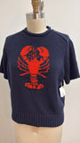 New Free Assembly Blue Lobster Sweater, L