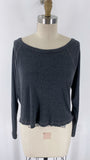Chaser Charcoal Top, S