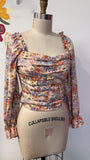 Entro Floral Top, M
