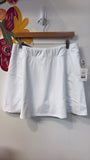 New Talbots White Skort Skirt, L