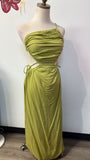 Sabo Green Linen Dress, 2