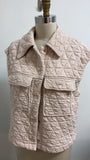 New Entro Melinda Quilted Vest, S