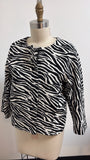 Chico's Zebra Print Jacket, S