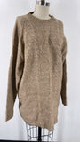 Boutique Brown Sweater Dress, M
