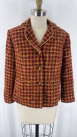 Coldwater Creek Tweed Jacket, S Petite