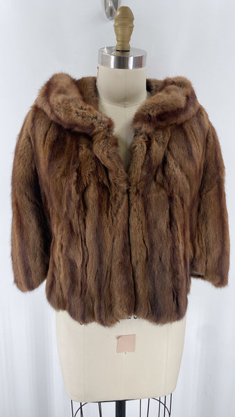Freeman's Genuine Fur Cape, One Size
