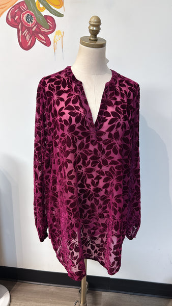 Torrid Purple Top, OX (XL)