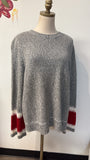 New St. John's Bay Gray Sweater, XL