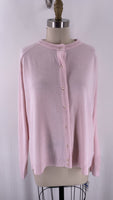 New Karen Scott Pink Cardigan, XL
