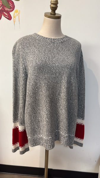 New St. John's Bay Gray Sweater, XL
