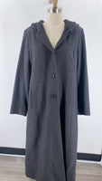 Anne Klein Wool Blend Hooded Coat, 14