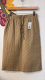 Grade & Gather Quilted Skirt, M