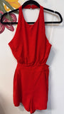 Do + Be Red Romper, M