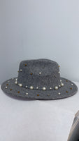 Judith M Millinery Gray Custom Hat