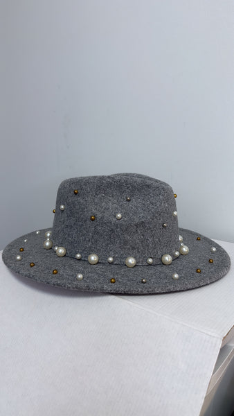 Judith M Millinery Gray Custom Hat