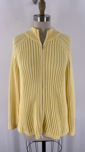 Talbots Yellow Cardigan, 1X