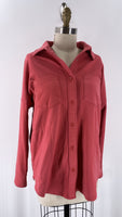 Mondetta Pink Snap Front Pocket Jacket, M