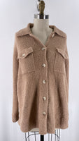 William Rast Brown Cardigan, M