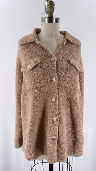 William Rast Brown Cardigan, M