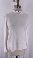CeCe White Sweater, L