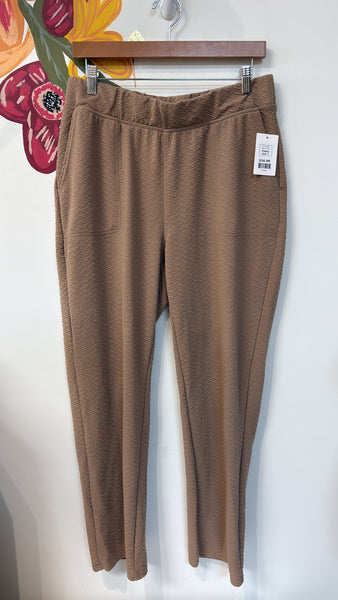 Freely Brown Pocket Athletic Pants, L