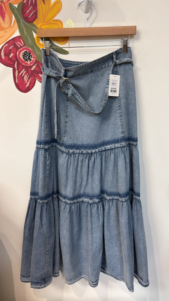 Ninexis Chambray Skirt, L
