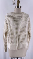 Old Navy Tan Open Stitch Sweater, L Tall