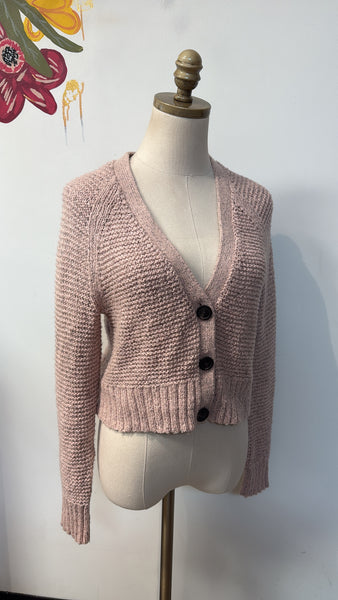 American Eagle Pink Oversized Cardigan, XS