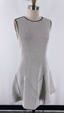 New Rebecca Taylor Black/Chalk Do Jacquard Dress, 8