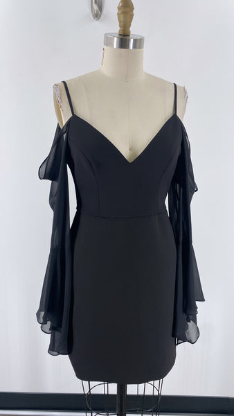 New BCBGMaxAzria Black Pamella Dress, 6