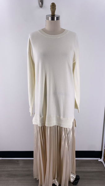 Anthropologie Ivory Dress, M