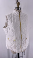 St. John's Bay White Vest, XXL