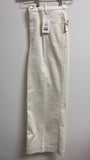 New Talbots Cream Wide Leg 30" Inseam Jeans, 12