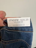 New Chico's Wide Leg 31" Inseam Jeans, 12