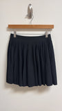 Gap Fit Pleated Black Skort Skirt, S