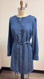 Loft Chambray Dress, M