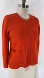 Loft  Zip Front Cardigan, M
