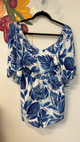 Sugar Lips Blue Romper, M