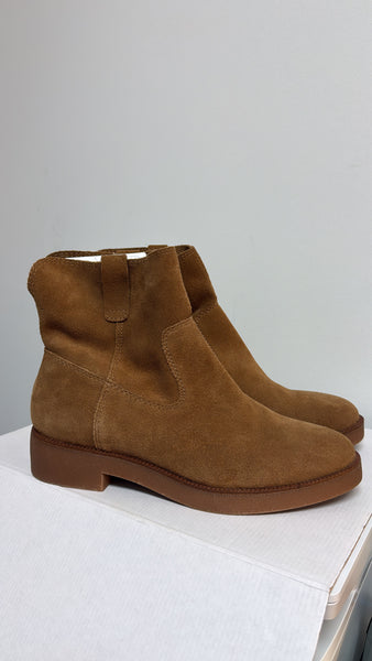 Lucky Brand Brown Suede Boots, 9.5