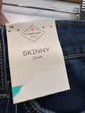 New St. John's Bay 30" Inseam Jeans, 14