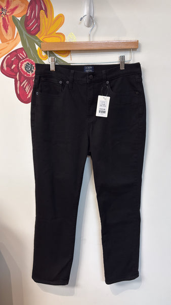 J. Crew Black Essential Straight Jeans, 29 (8)