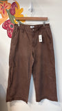 Sonoma Brown Wide Leg Jeans, 14