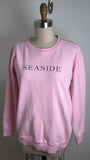 The Seaside Style Pink Sweatshirt, M