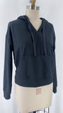 Recreation Black Hoodie Sweatshirt, S