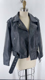 New Wild Fable Black Faux Leather Jacket, XS